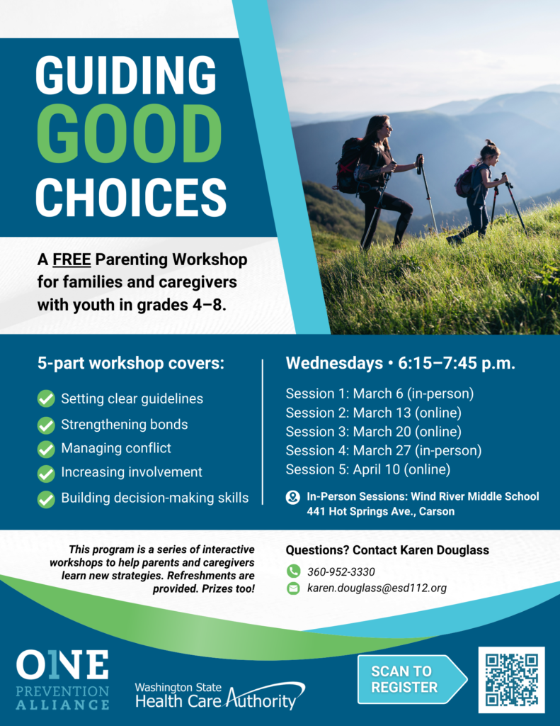 Guiding Good Choices — Beginning in March