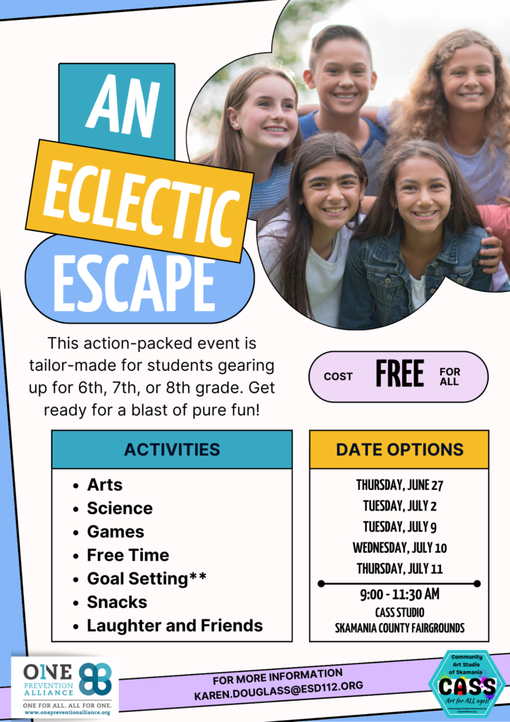 An Eclectic Escape – Program for Middle School Students